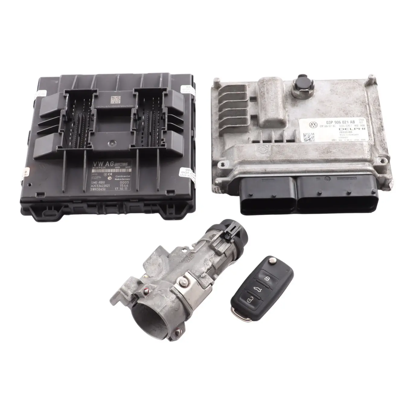 Seat Ibiza 6J 1.2 TDI CFWA Engine Unit Module ECU Kit 03P906021AB Manual 