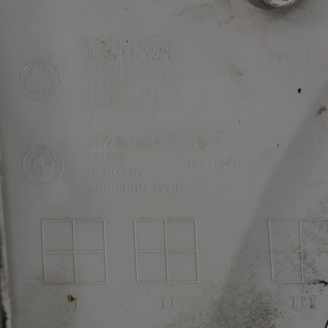 BMW X3 E83 M Sport Rear Wheel Arch Cover Trim Panel Left N/S Titansilber Silver - SKU 0403486-SCH - Part number 0403486