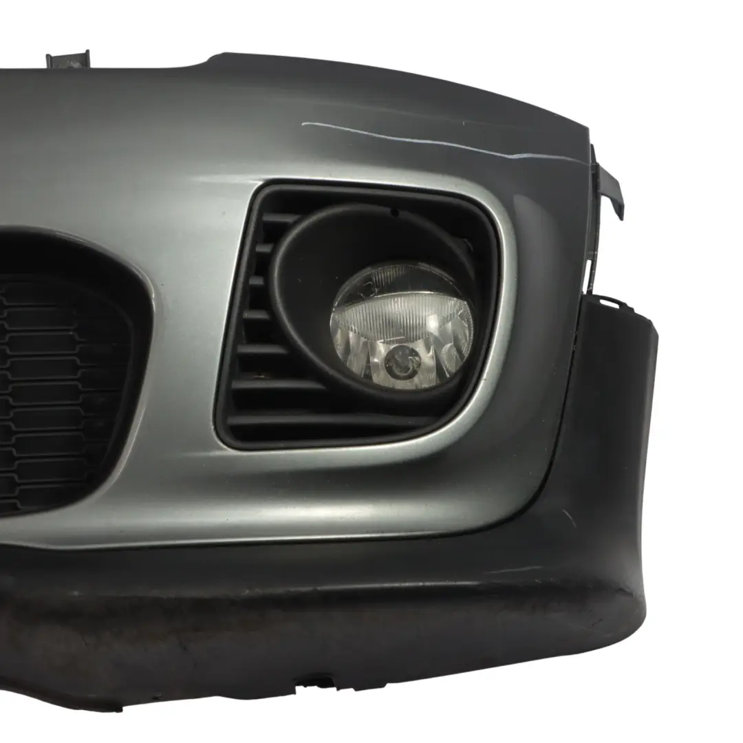 Mini R55 R56 JCW Complete Front Bumper Trim Panel Dark Silver Metallic - 871 - SKU 0404109-DS - Part number 0404109