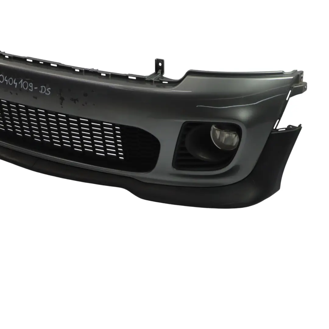 Mini R55 R56 JCW Complete Front Bumper Trim Panel Dark Silver Metallic - 871 - SKU 0404109-DS - Part number 0404109