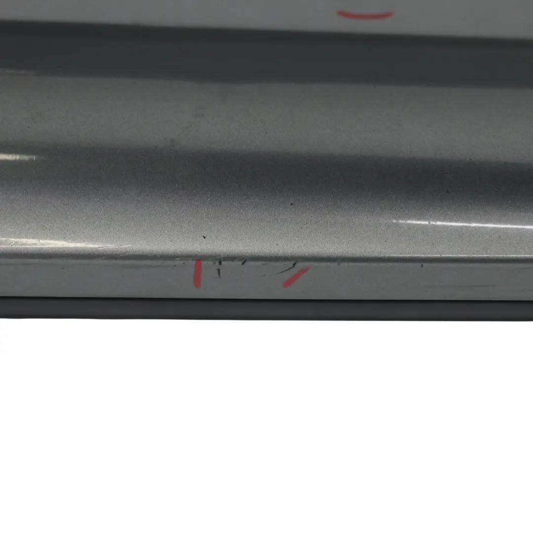 Mini R56 R57 JCW Right Door O/S Sill Skirt Side Trim Dark Silver Metallic - 871 - SKU 0404114-DS - Part number 0404114