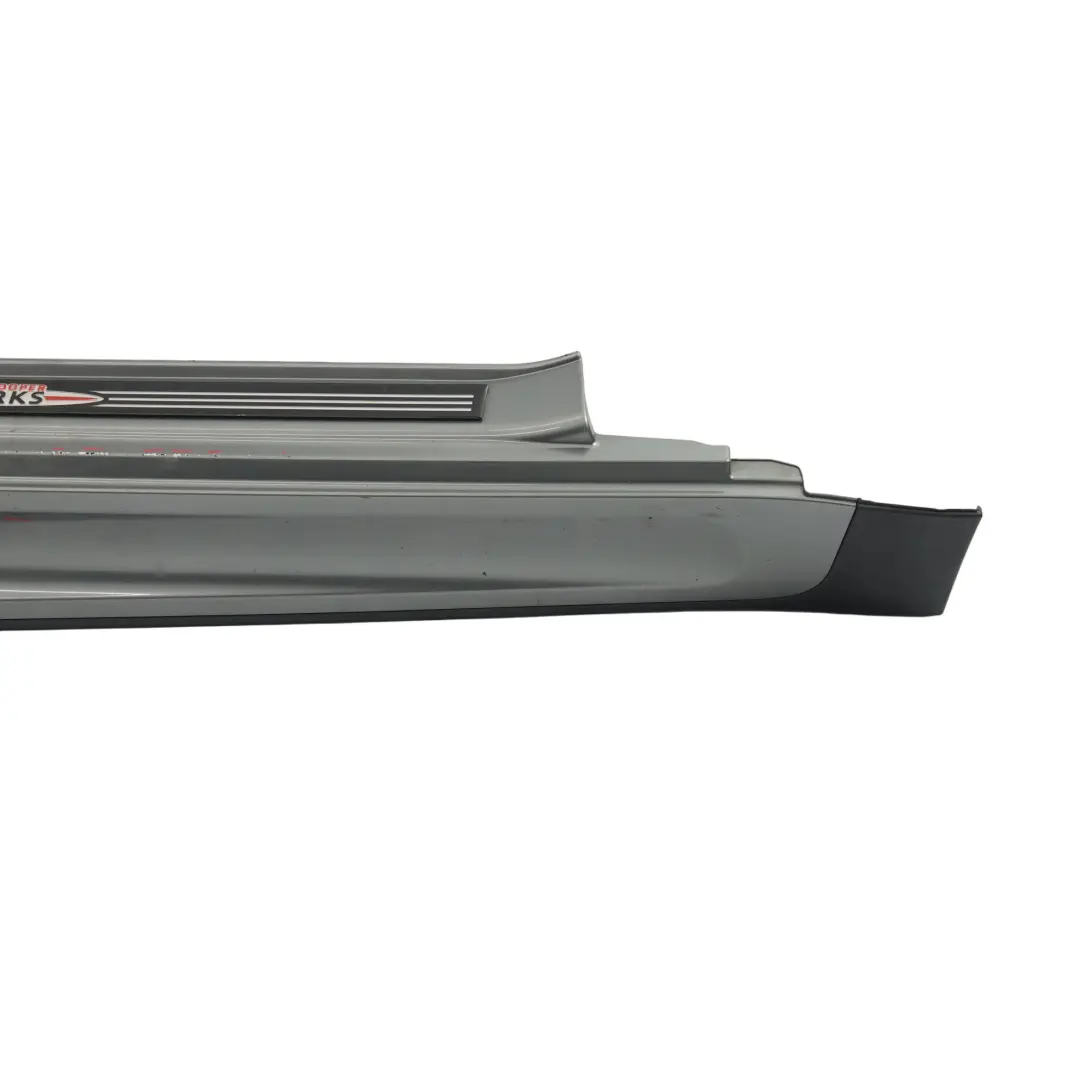 Mini R56 R57 JCW Puerta Derecha Embellecedor lateral faldón Dark Silver - 871 - SKU 0404114-DS - Número de pieza 0404114