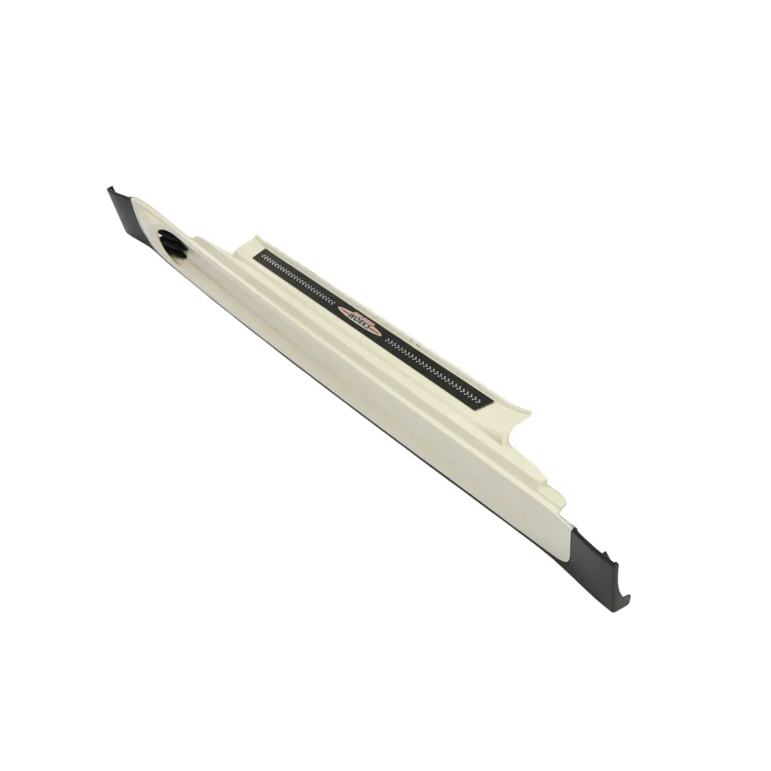 Mini R56 R57 Side Skirt JCW Right Door O/S Sill Trim Pepper White - 850 - SKU 0404114-PW - Part number 0404114