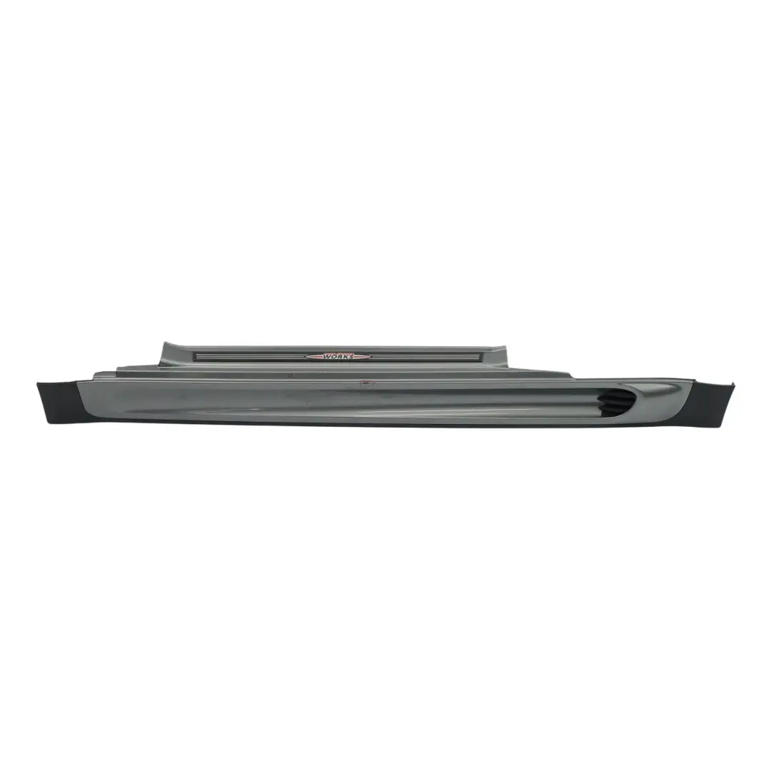 Mini R56 R57 JCW Left Door N/S Sill Skirt Side Trim Dark Silver Metallic - 871 - SKU 0404115-DS - Part number 0404115