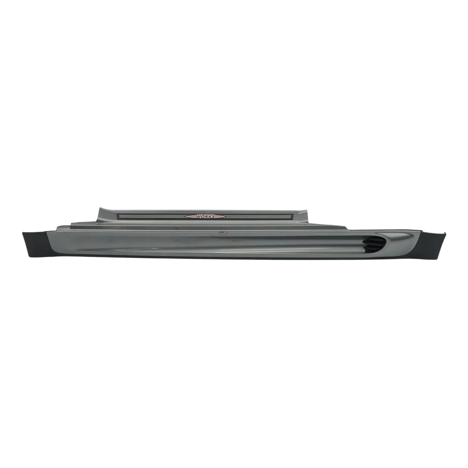 Mini R56 R57 JCW Left Door N/S Sill Skirt Side Trim Dark Silver Metallic - 871