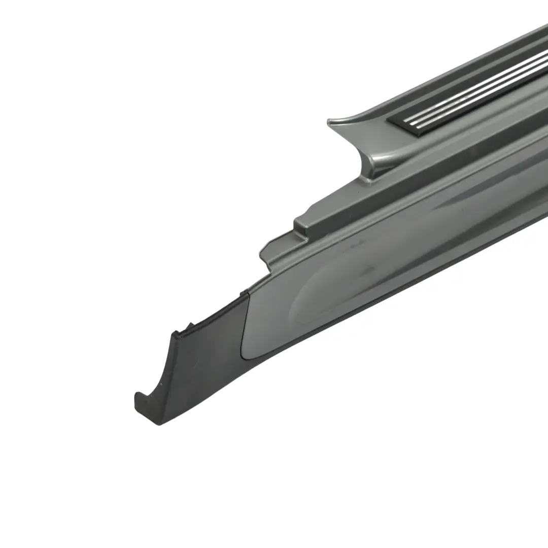 Mini R56 R57 JCW Left Door N/S Sill Skirt Side Trim Dark Silver Metallic - 871 - SKU 0404115-DS - Part number 0404115