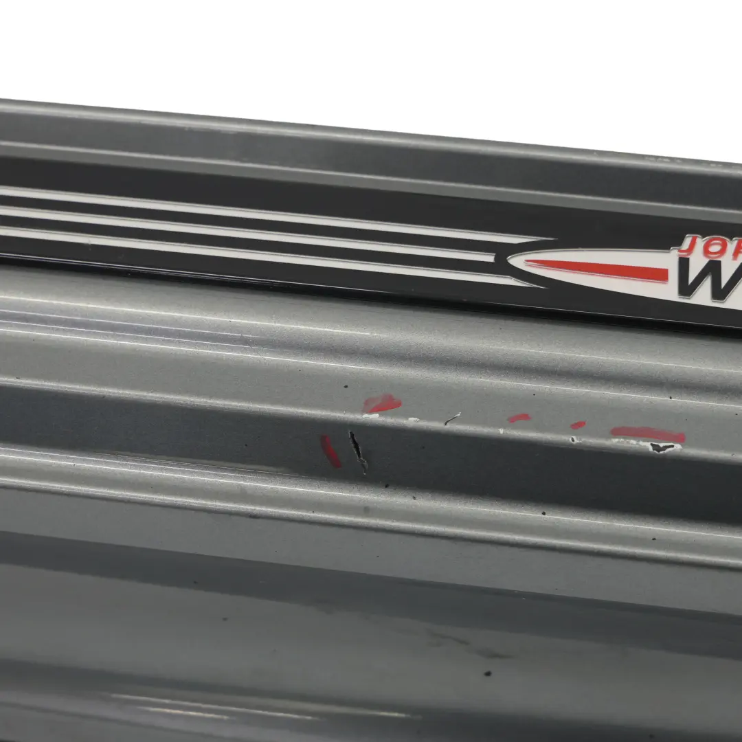 Mini R56 R57 JCW Left Door N/S Sill Skirt Side Trim Dark Silver Metallic - 871 - SKU 0404115-DS - Part number 0404115