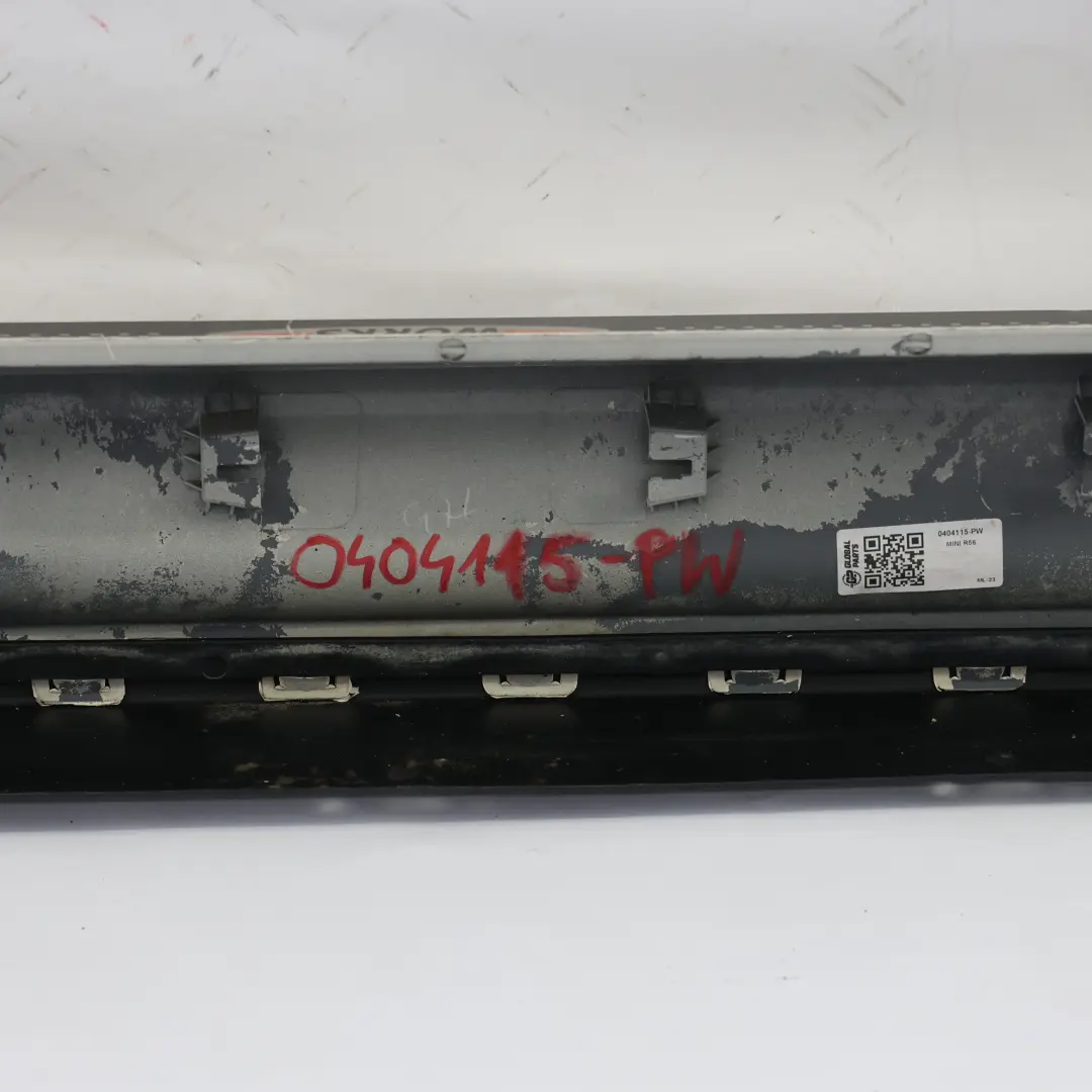 Side Skirt Mini R56 R57 JCW Left Door N/S Sill Trim Pepper White - 850 to with Part number 0404115 Side Skirt Mini R56 R57 JCW Left Door N/S Sill Trim Pepper White - 850 - SKU 0404115-PW - Part number 0404115