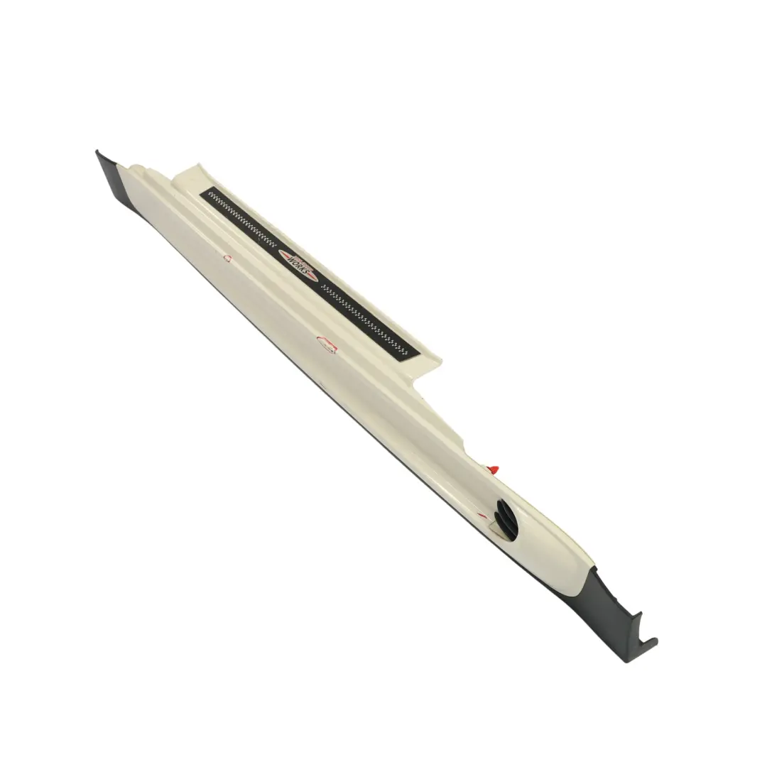  Seitenschweller Mini R56 R57 JCW Linke Schwellerverkleidung Pepper White - 850 - SKU 0404115-PW - Teilenummer 0404115