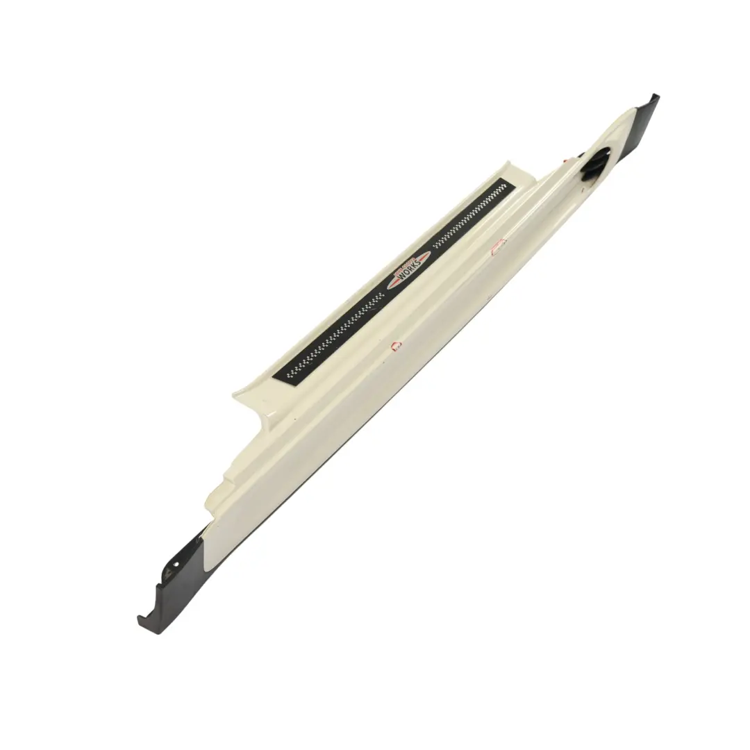  Side Skirt Mini R56 R57 JCW Garniture De Seuil Gauche Pepper White - 850 - SKU 0404115-PW - Numéro de pièce 0404115