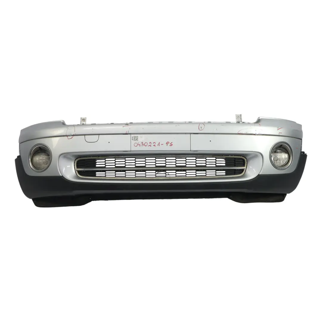  Frontstoßstange Mini R55 R56 Komplettverkleidung Pure Silver Metallic - 900 - SKU 0430221-PS - Teilenummer 0430221