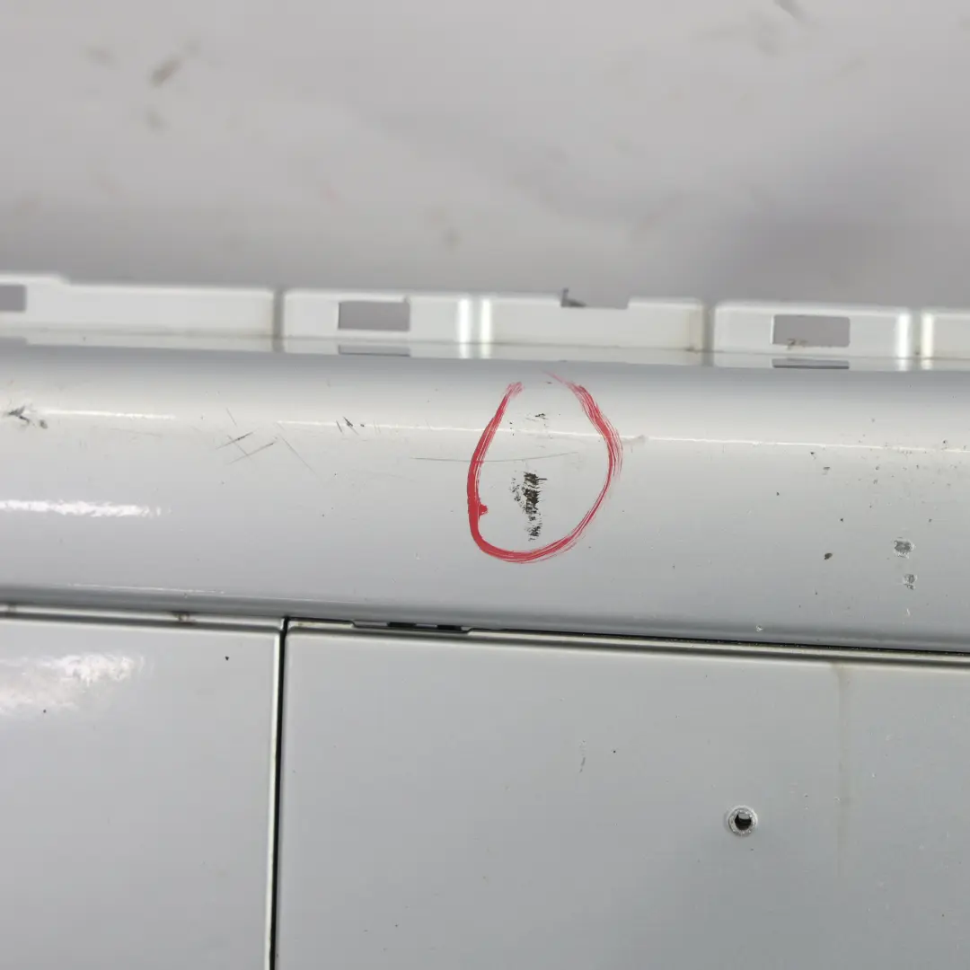 Mini R55 R56 Front Bumper Complete Trim Panel Pure Silver Metallic - 900 - SKU 0430221-PS - Part number 0430221