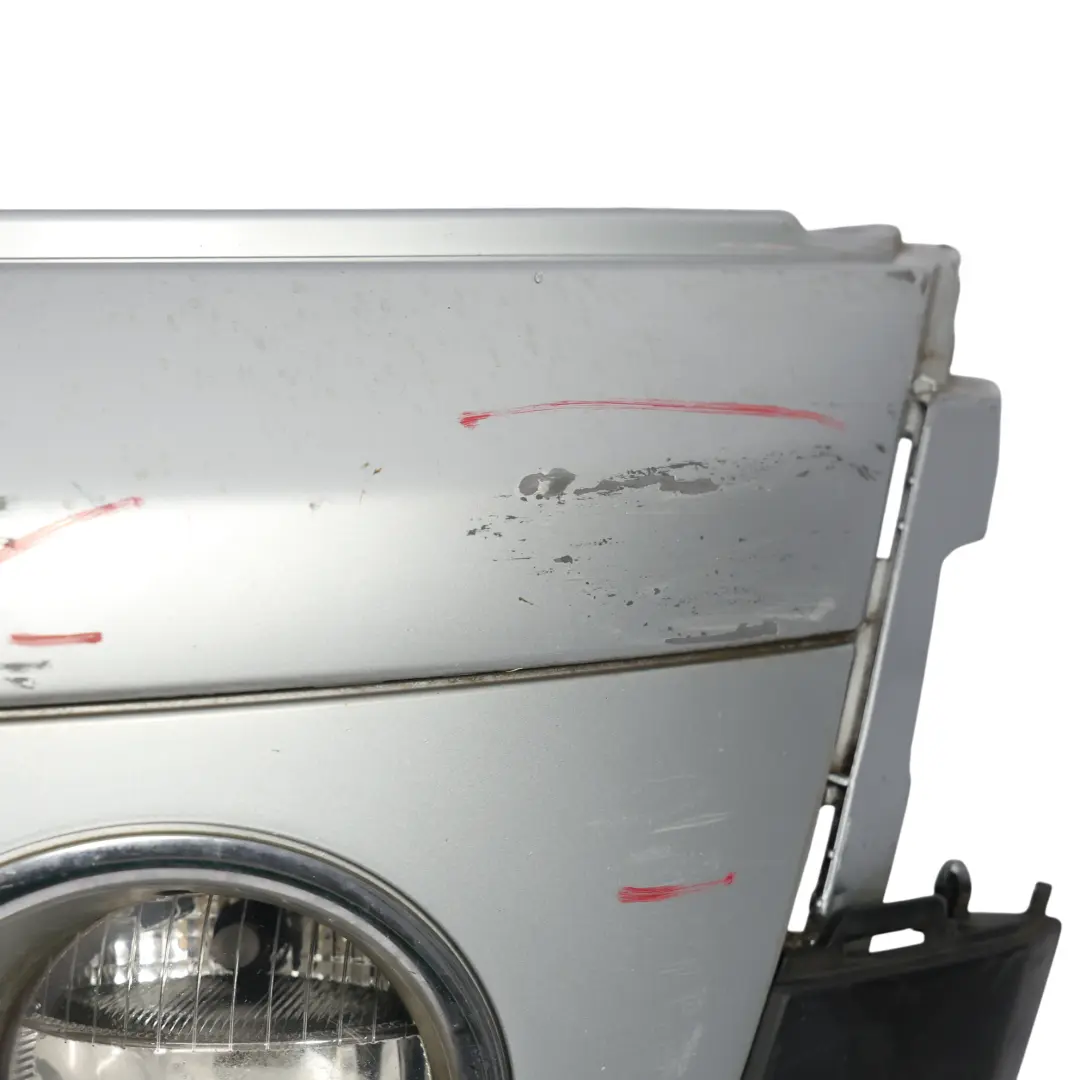 Front Bumper Complete Trim Panel Pure Silver Metallic - 900 to Mini R55 R56 with Part number 0430221 Mini R55 R56 Front Bumper Complete Trim Panel Pure Silver Metallic - 900 - SKU 0430221-PS - Part number 0430221