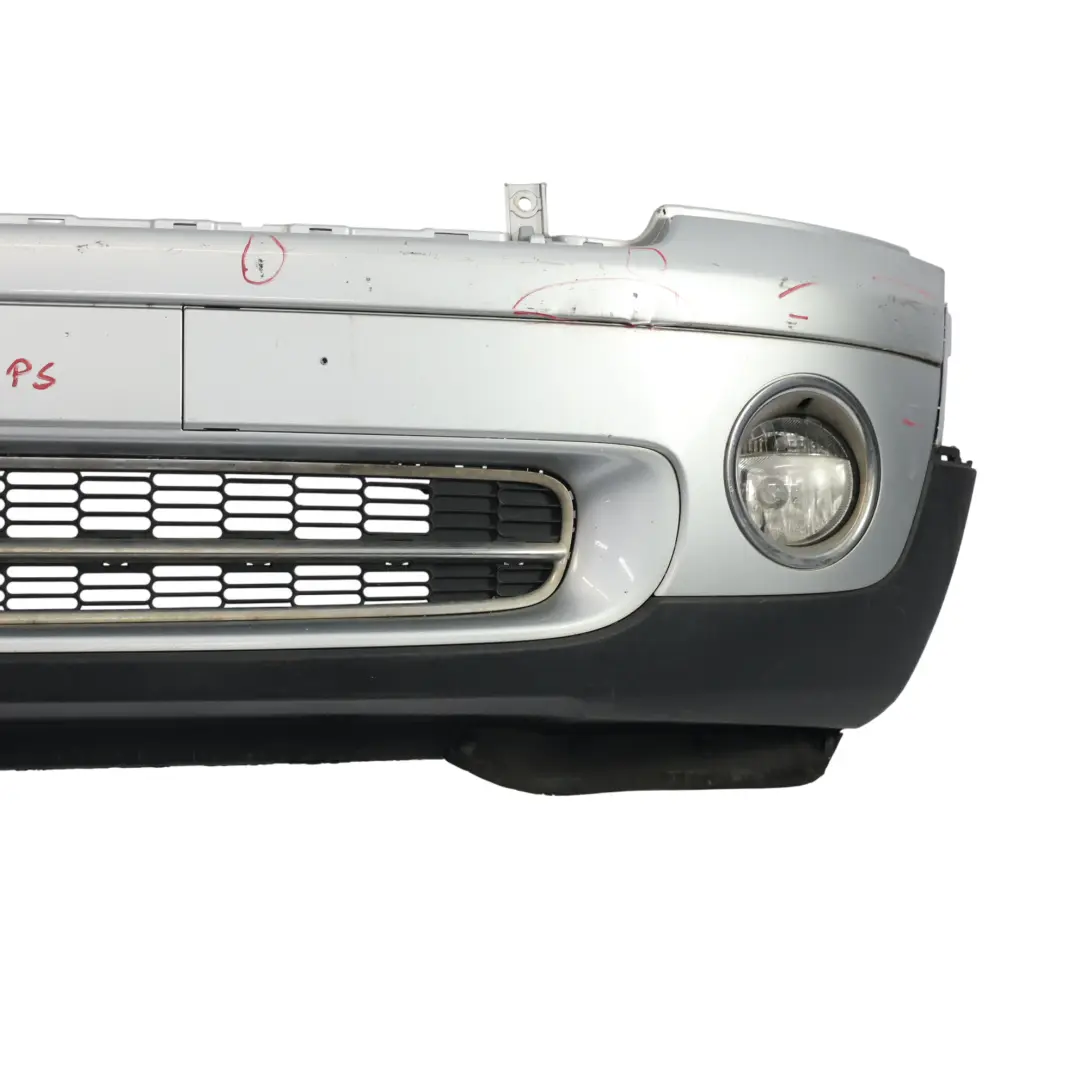  Parachoques Delantero Mini R55 R56 Panel De Moldura Completo Pure Silver - 900 - SKU 0430221-PS - Número de pieza 0430221