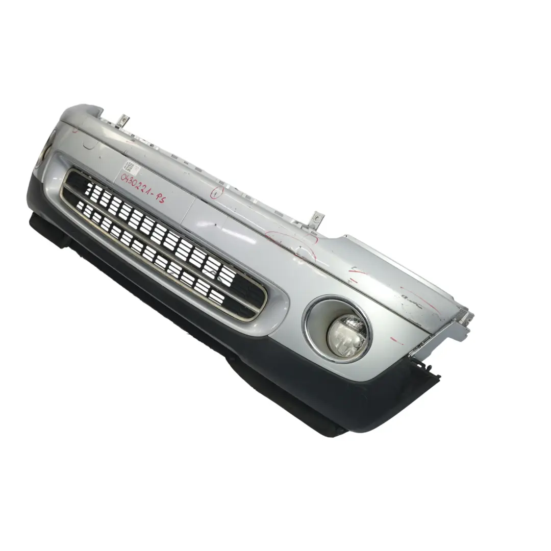  Parachoques Delantero Mini R55 R56 Panel De Moldura Completo Pure Silver - 900 - SKU 0430221-PS - Número de pieza 0430221
