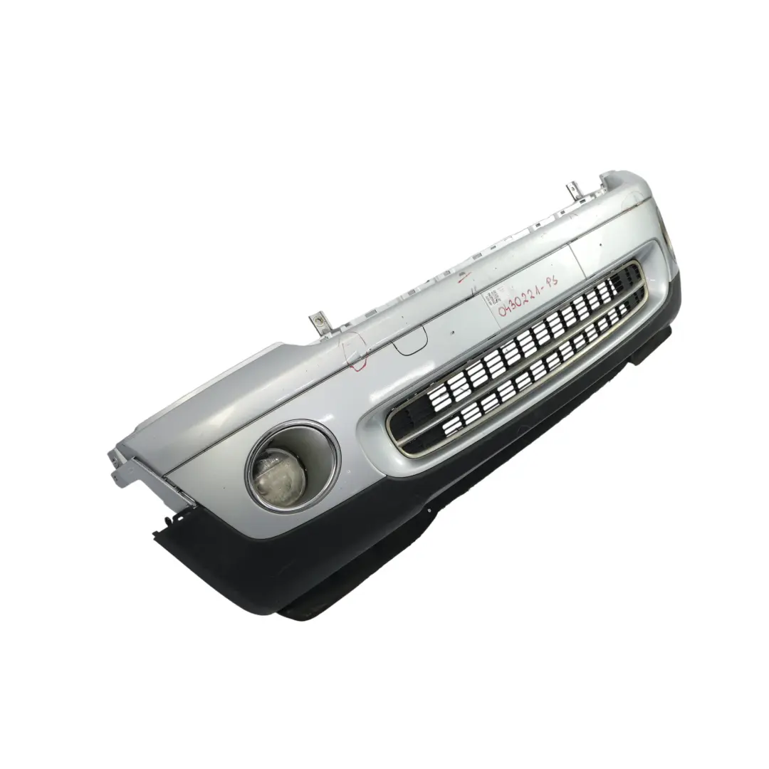  Parachoques Delantero Mini R55 R56 Panel De Moldura Completo Pure Silver - 900 - SKU 0430221-PS - Número de pieza 0430221