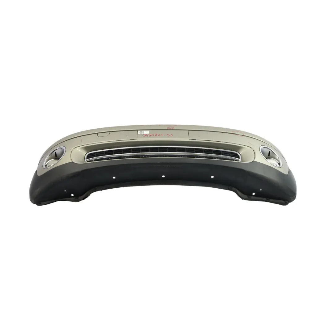Mini R55 R56 Front Bumper Complete Trim Panel Sparkling Silver Metallic - A60 - SKU 0430221-SS - Part number 0430221