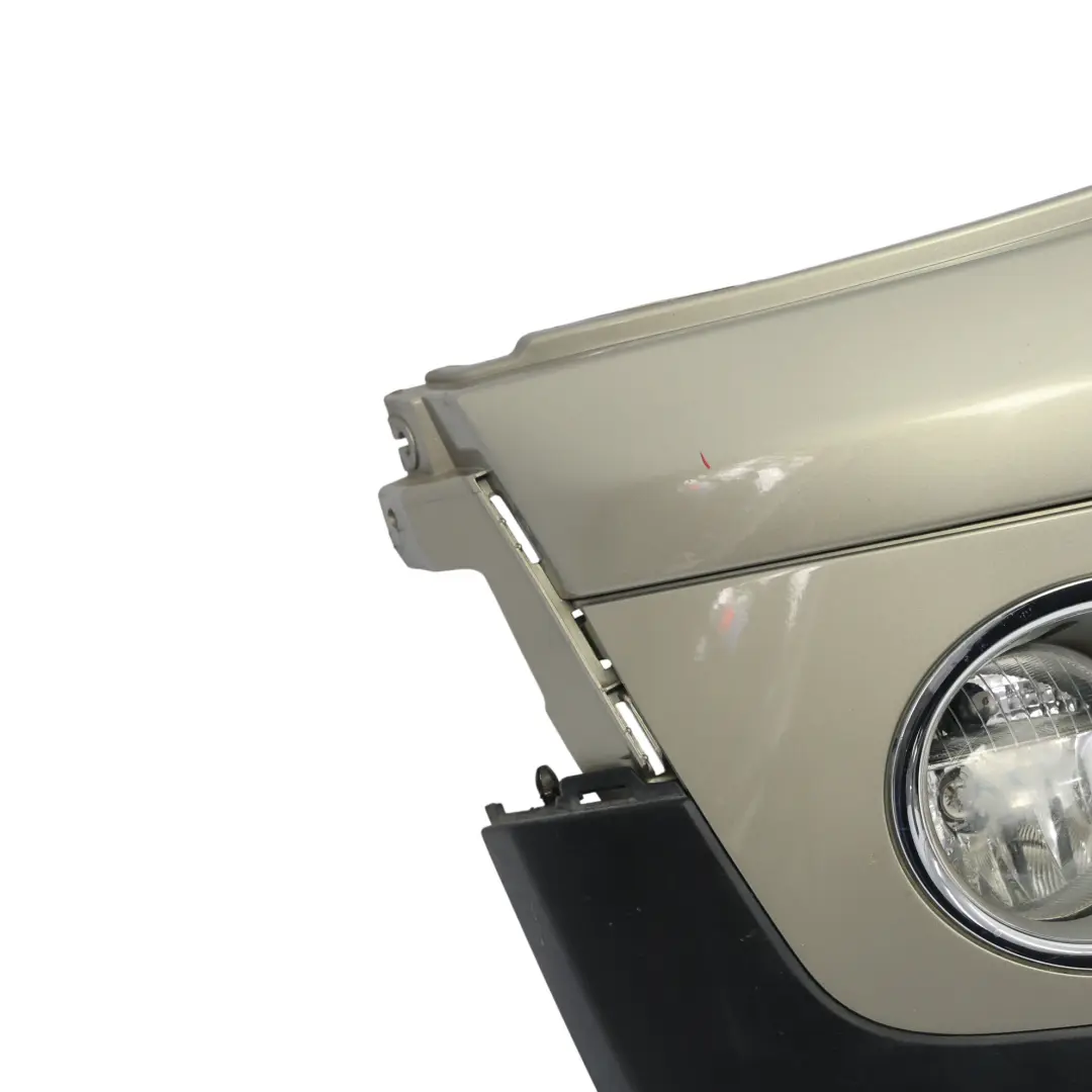Mini R55 R56 Front Bumper Complete Trim Panel Sparkling Silver Metallic - A60 - SKU 0430221-SS - Part number 0430221