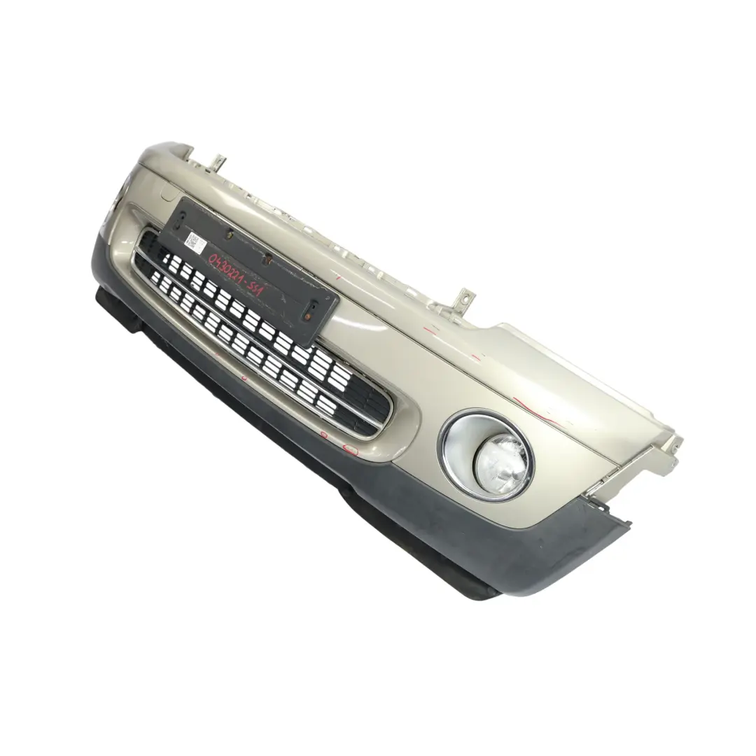 Mini R55 R56 Zderzak Przedni Sparkling Silver Srebrny Metalik - A60 - SKU 0430221-SS1 - Numer Części 0430221