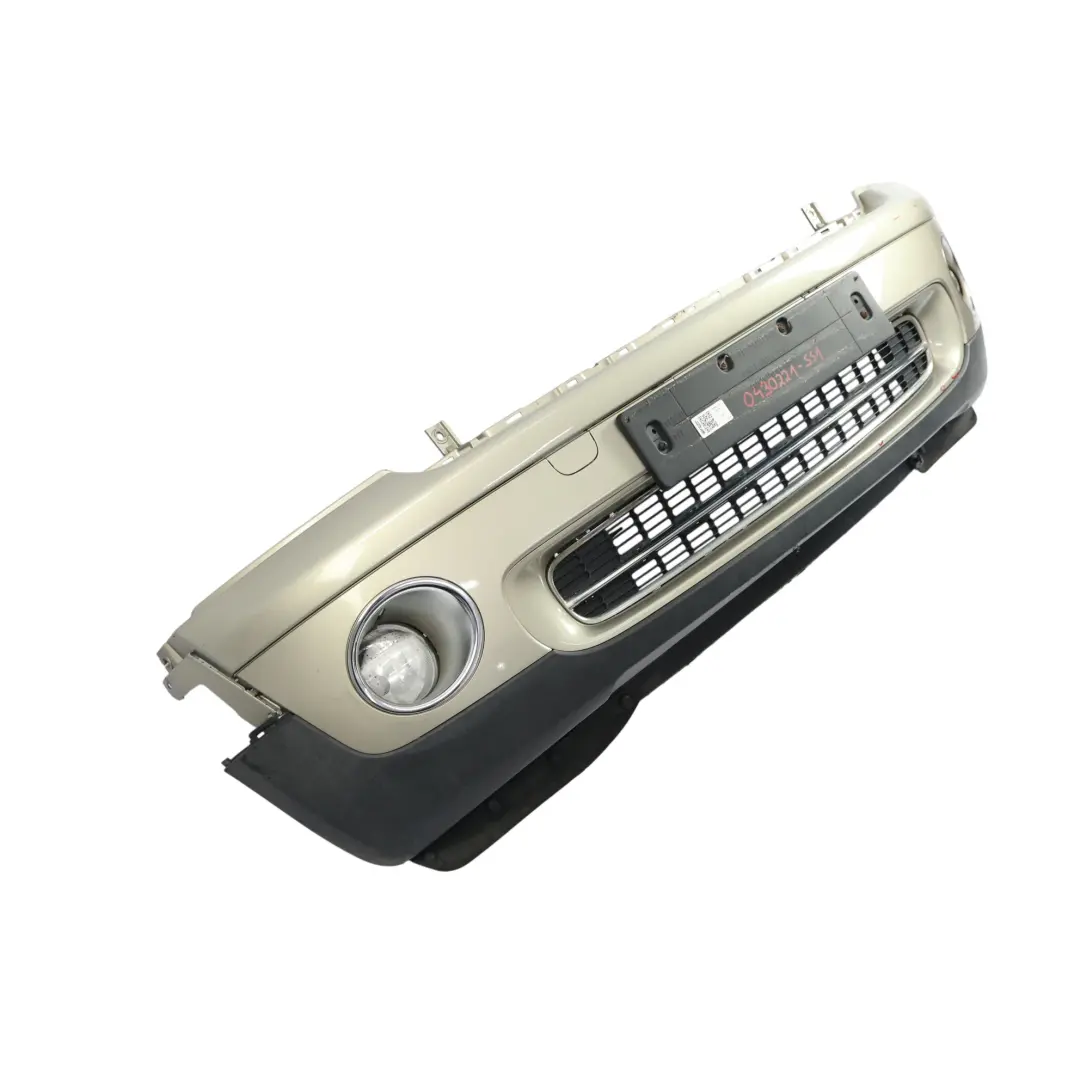 Mini R55 R56 Frontstoßstange komplett Zierleiste Sparkling Silver Metallic - A60 - SKU 0430221-SS1 - Teilenummer 0430221