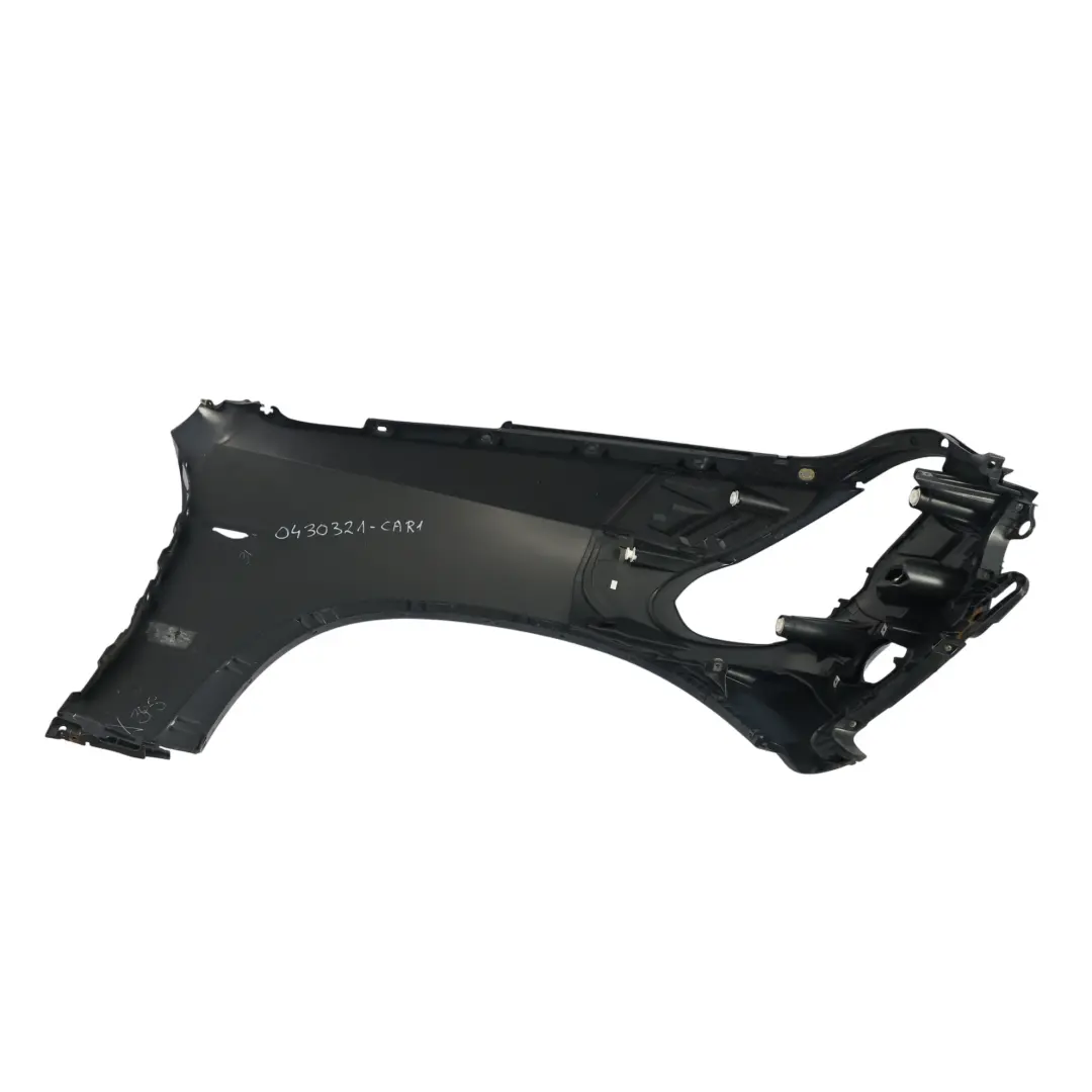 BMW X5 E70 Błotnik Lewy Przedni Czarny Carbonschwarz Czarny Metalik - 416 - SKU 0430321-CAR1 - Numer Części 0430321