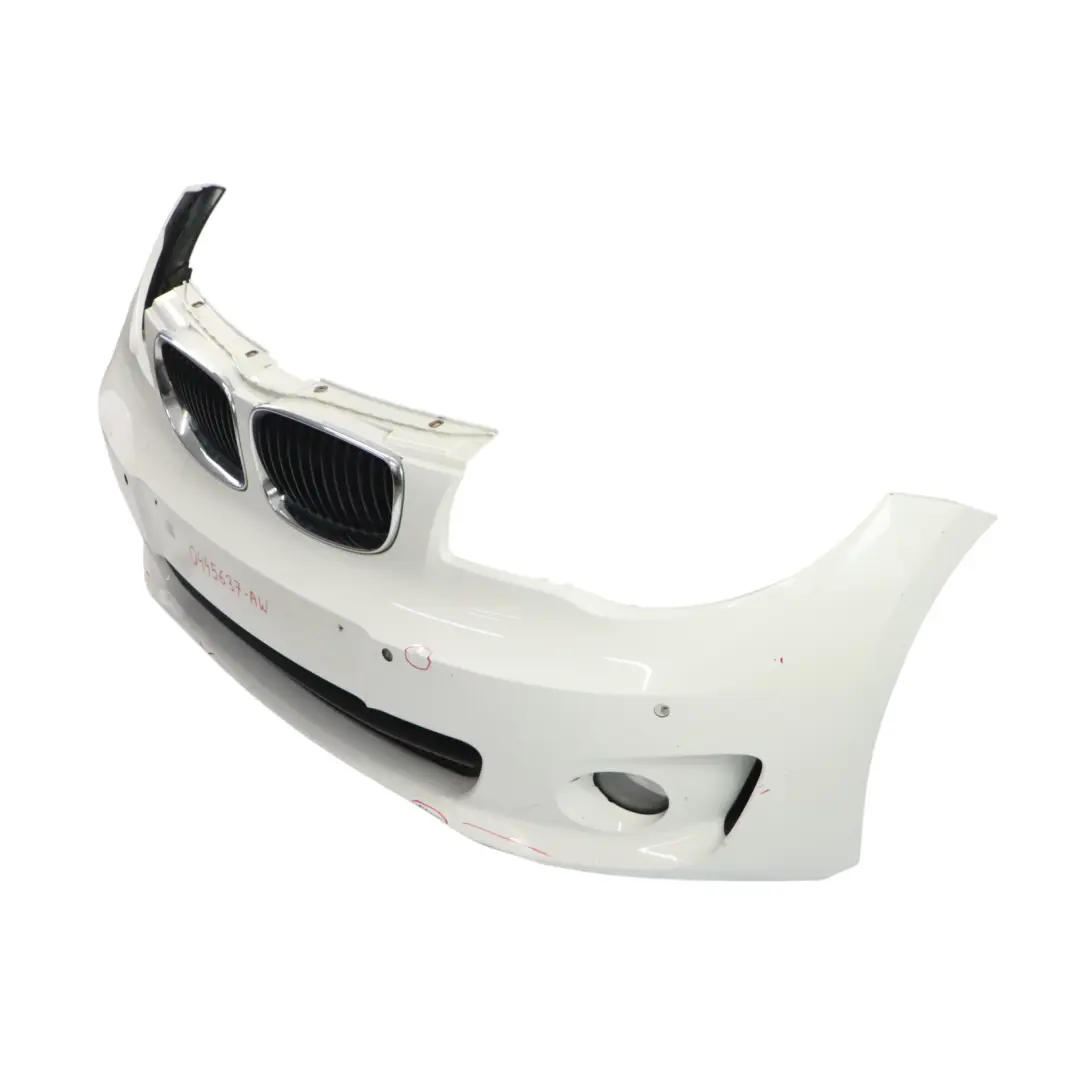 BMW E81 E87 Front Bumper M Sport Aerokit Trim Panel Alpinweiss 3 - 300 - SKU 0445637-AW - Part number 0445637