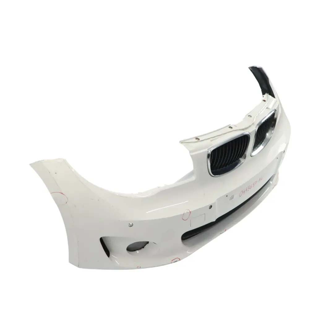 Front Bumper M Sport Aerokit Trim Panel Alpinweiss 3 - 300 to BMW E81 E87 with Part number 0445637 BMW E81 E87 Front Bumper M Sport Aerokit Trim Panel Alpinweiss 3 - 300 - SKU 0445637-AW - Part number 0445637