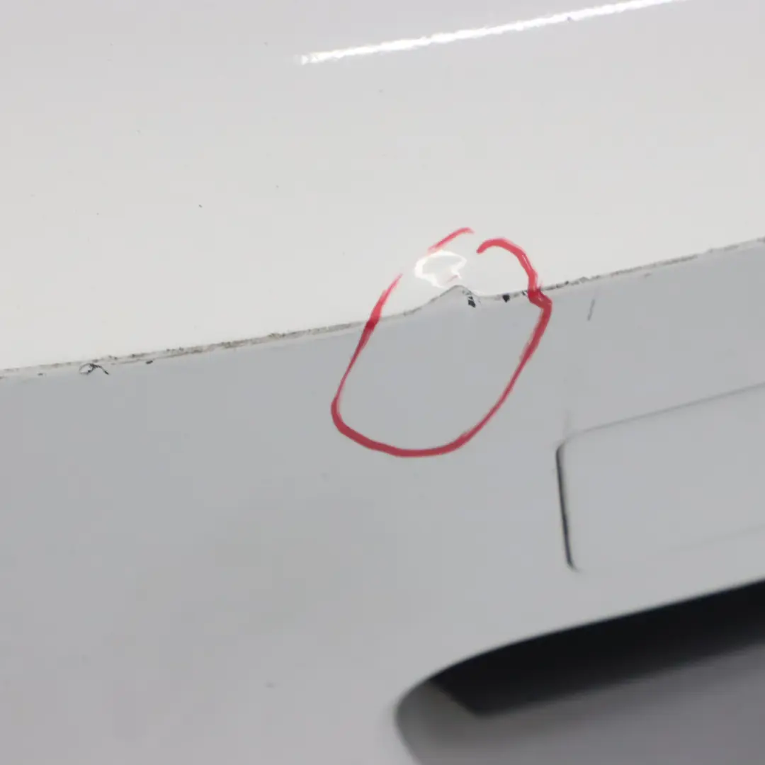 BMW E81 E87 Zderzak Przedni M-Pakiet Aerokit Alpinweiss 3 Biały - 300 - SKU 0445637-AW - Numer Części 0445637