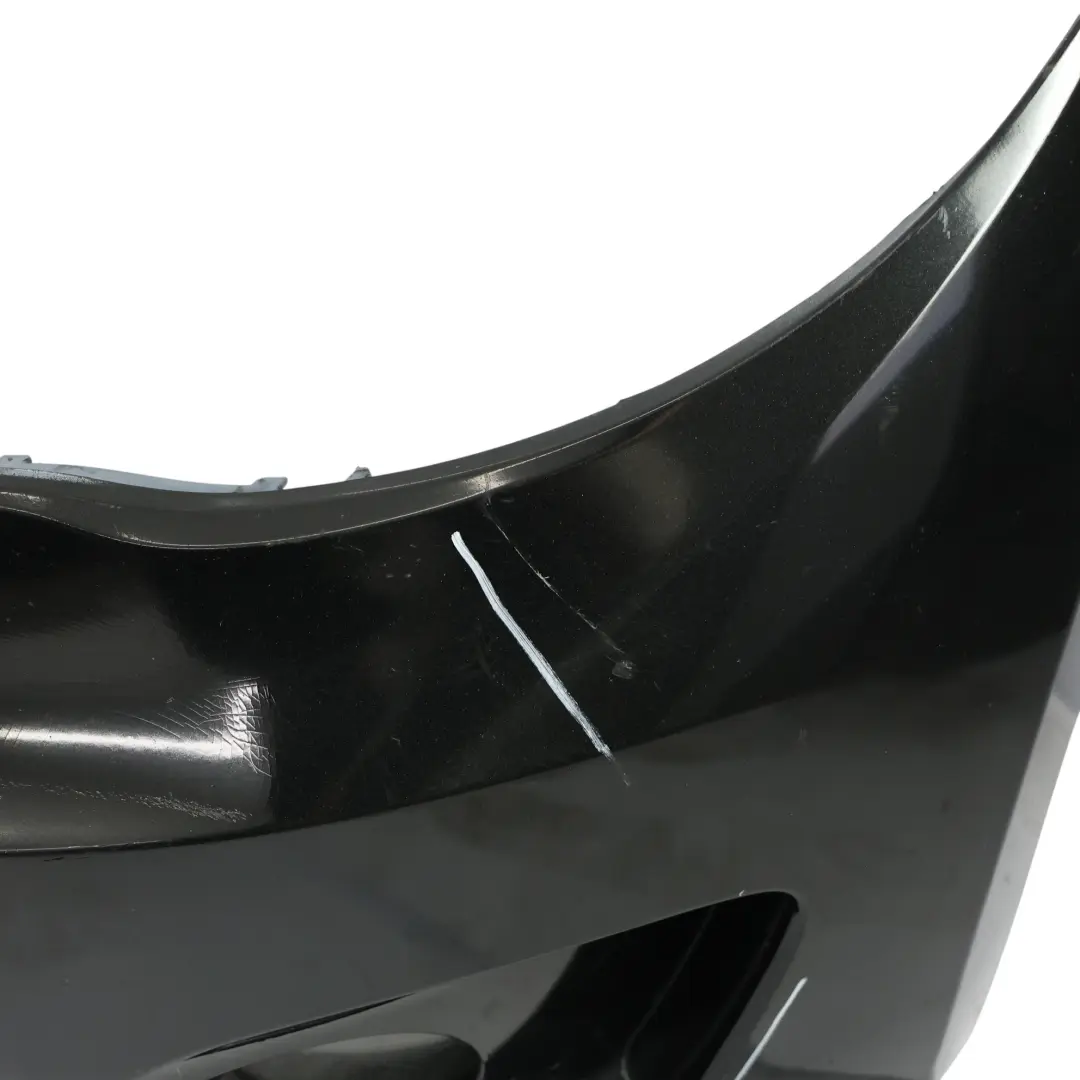 BMW E81 E87 Front Bumper M Sport Aerokit Trim Panel Black Sapphire Metallic 475 - SKU 0445637-BS1 - Part number 0445637