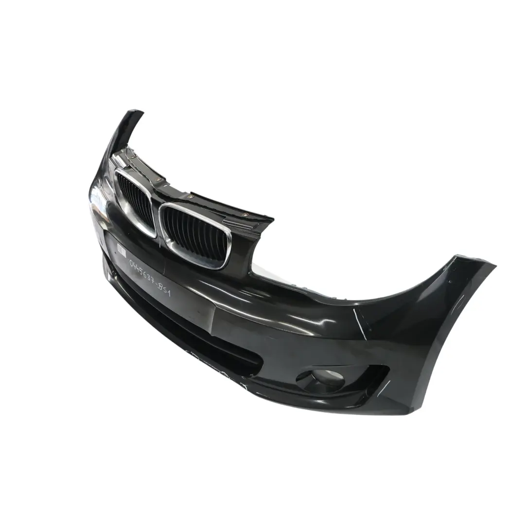 BMW E81 E87 Zderzak Przedni M-Pakiet Aerokit Black Sapphire Metalik - 475 - SKU 0445637-BS1 - Numer Części 0445637