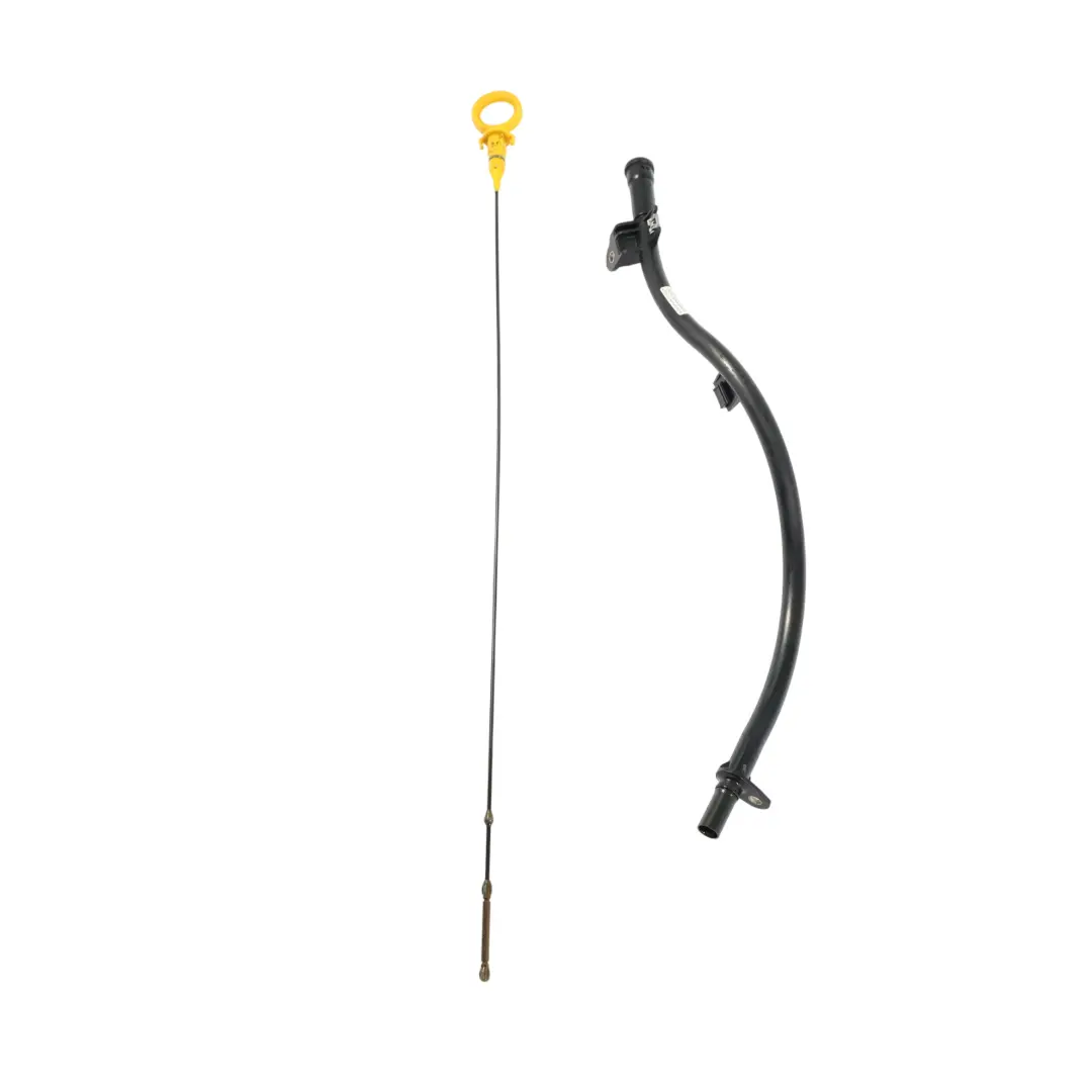 Volkswagen Polo 6C Engine Dipstick Oil Level Check Pipe Line 1.4 TDI - SKU 04B115601C - Part number 04B115601C