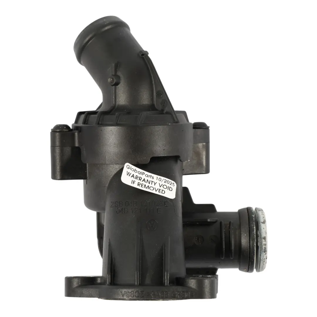 Volkswagen Polo Mk5 Kühlmittel Regler Thermostat Gehäuse Rohr 1.4 TDI - SKU 04B121111C - Teilenummer 04B121111C