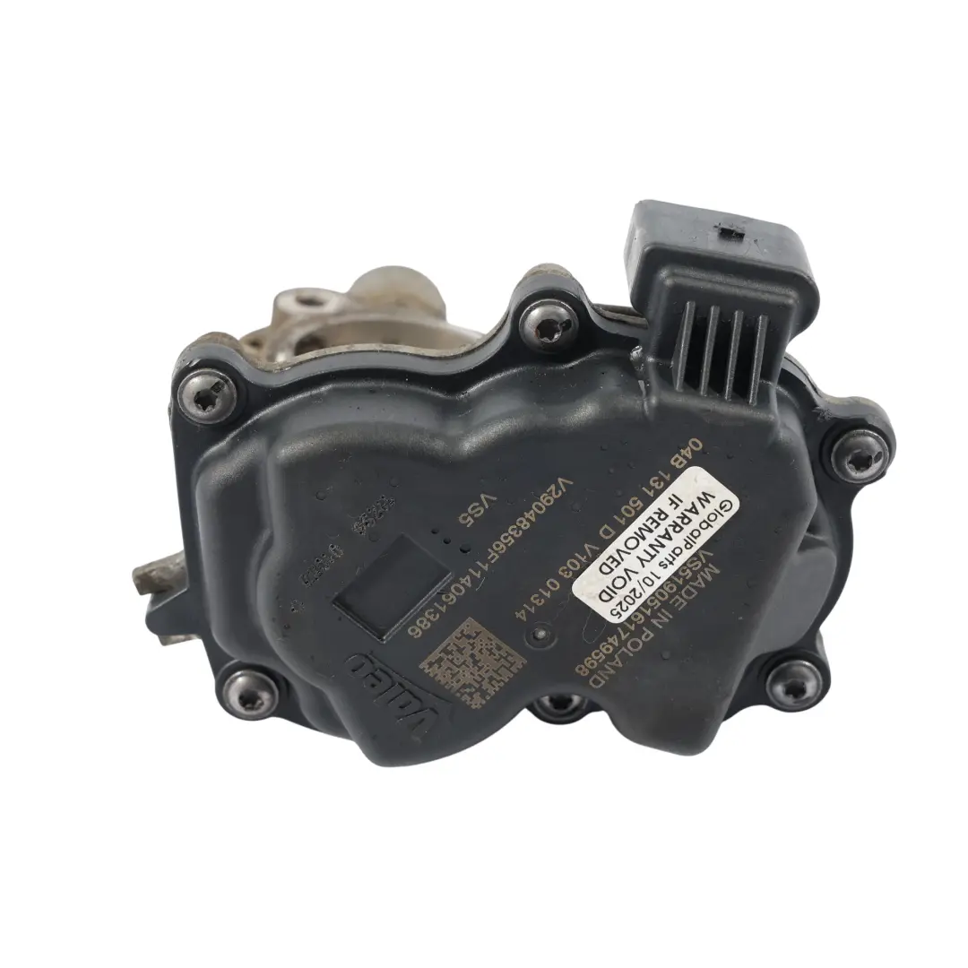 Cooler Valve Flap By Pass to Audi Volkswagen Seat Skoda TDI EGR with Part number 04B131501D Audi Volkswagen Seat Skoda TDI EGR Cooler Valve Flap By Pass - SKU 04B131501D - Part number 04B131501D