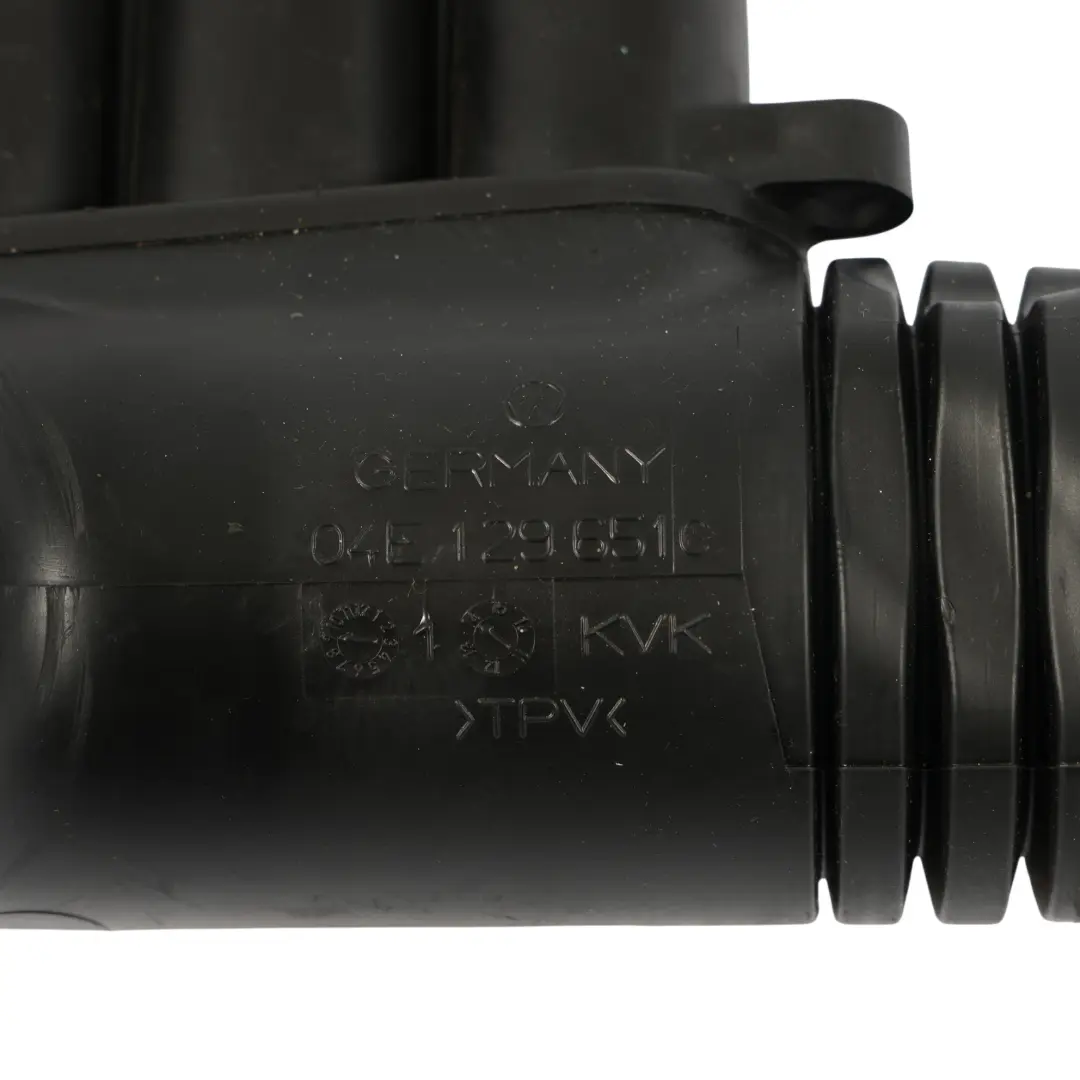 Tubo Admisión Aire Tubo Flexible 1.4 Gasolina para Audi A3 8V Q3 8U con número de pieza 04E129651C Audi A3 8V Q3 8U Tubo Admisión Aire Tubo Flexible 1.4 Gasolina - SKU 04E129651C - Número de pieza 04E129651C