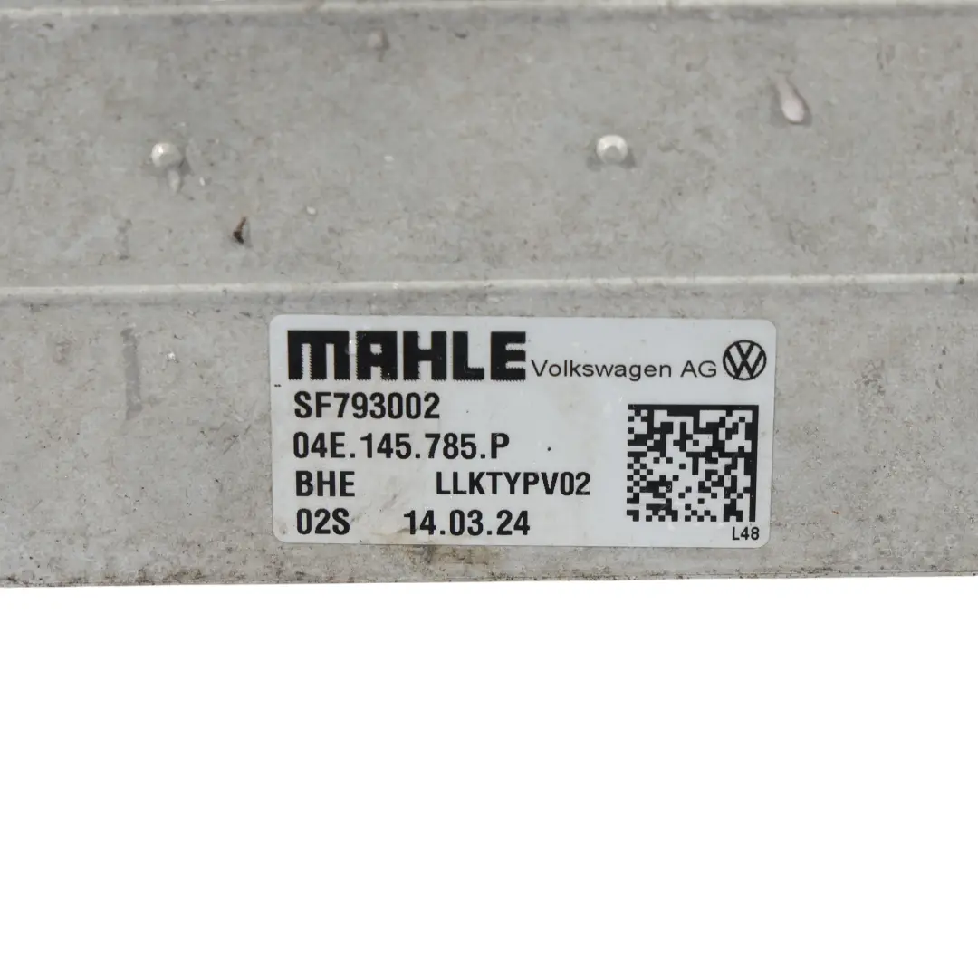 Audi Q2 GA 1.5 TFSI Intercooler Radiator Silnik Benzynowy - SKU 04E145785P - Numer Części 04E145785P