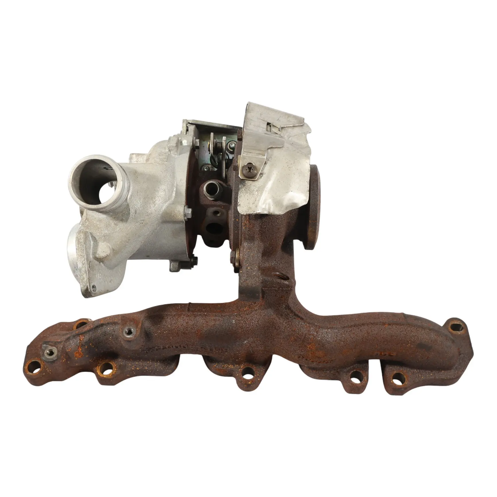 Audi A3 8V Turbocharger Exhaust Manifold 2.0 TDI Diesel Engine 04L253010C