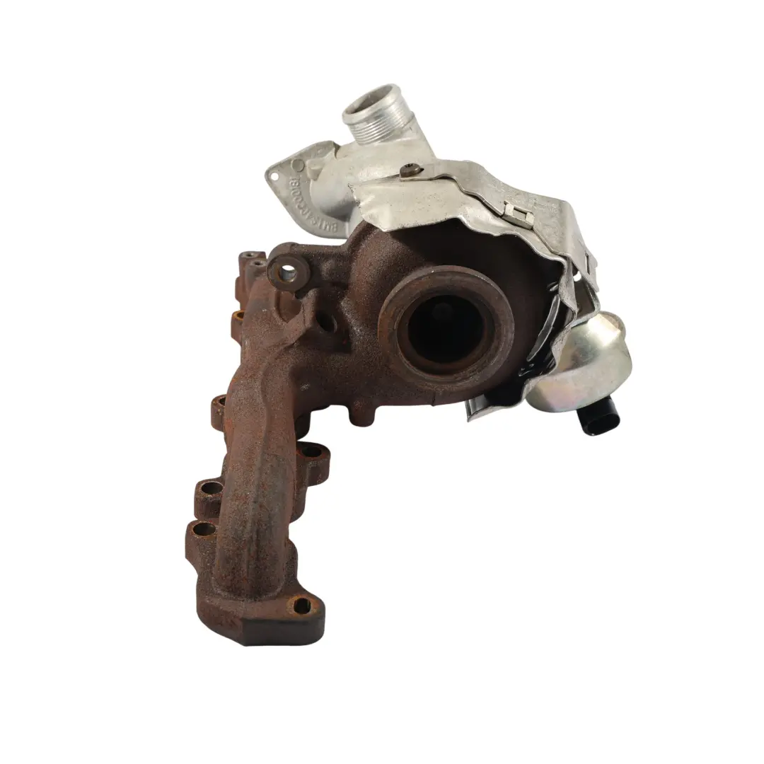 Audi A3 8V Turbo Lader Abgas Krümmer 2.0 TDI Diesel Motor 04L253010C - SKU 04L253010B-1 - Teilenummer 04L253010B