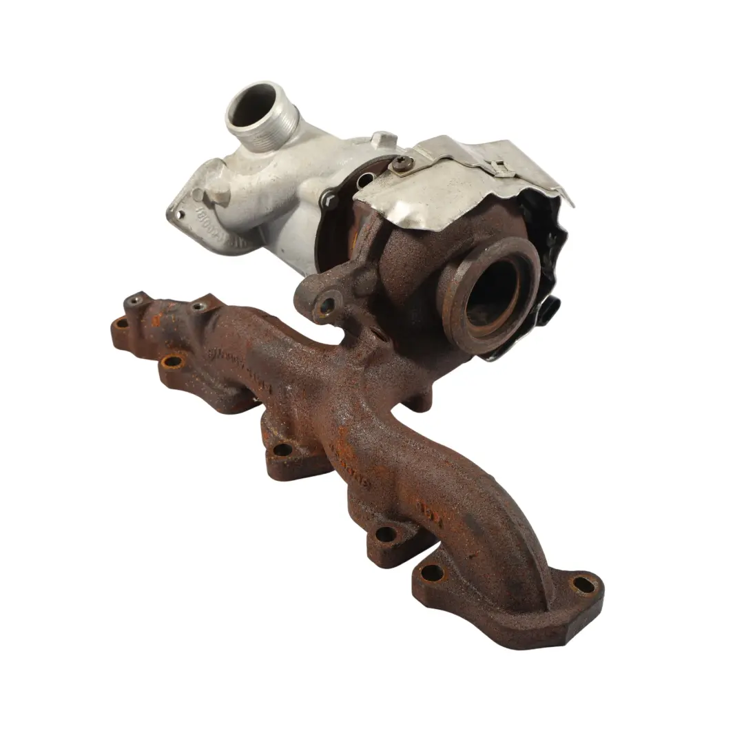Audi A3 8V Turbocharger Exhaust Manifold 2.0 TDI Diesel Engine 04L253010C - SKU 04L253010B-1 - Part number 04L253010B
