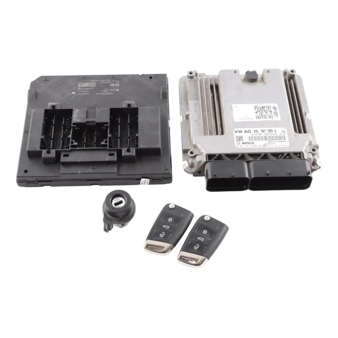 Volkswagen Golf VII 2.0 TDI 135HP CUNA Engine Control ECU Kit Manual - SKU 04L907309A-2 - Part number 04L907309A