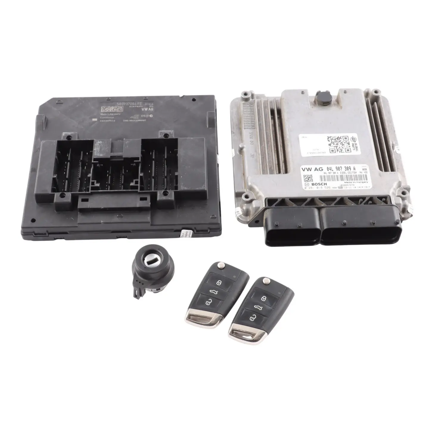 Volkswagen Golf VII 2.0 TDI 135HP CUNA Engine Control ECU Kit 04L907309A Manual