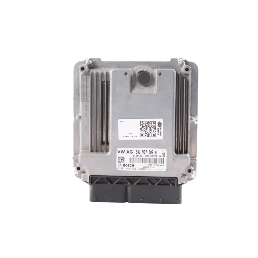 Volkswagen Golf VII 2.0 TDI 135HP CUNA Engine Control ECU Kit Manual - SKU 04L907309A-2 - Part number 04L907309A
