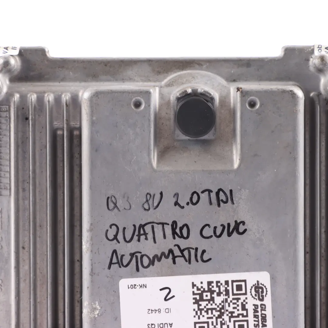 CUVC 150HP Quattro Motor Steuergerät Automatik für Audi Q3 8U 2.0 TDI mit Teilenummer 04L907309K Audi Q3 8U 2.0 TDI CUVC 150HP Quattro Motor Steuergerät Automatik - SKU 04L907309K - Teilenummer 04L907309K