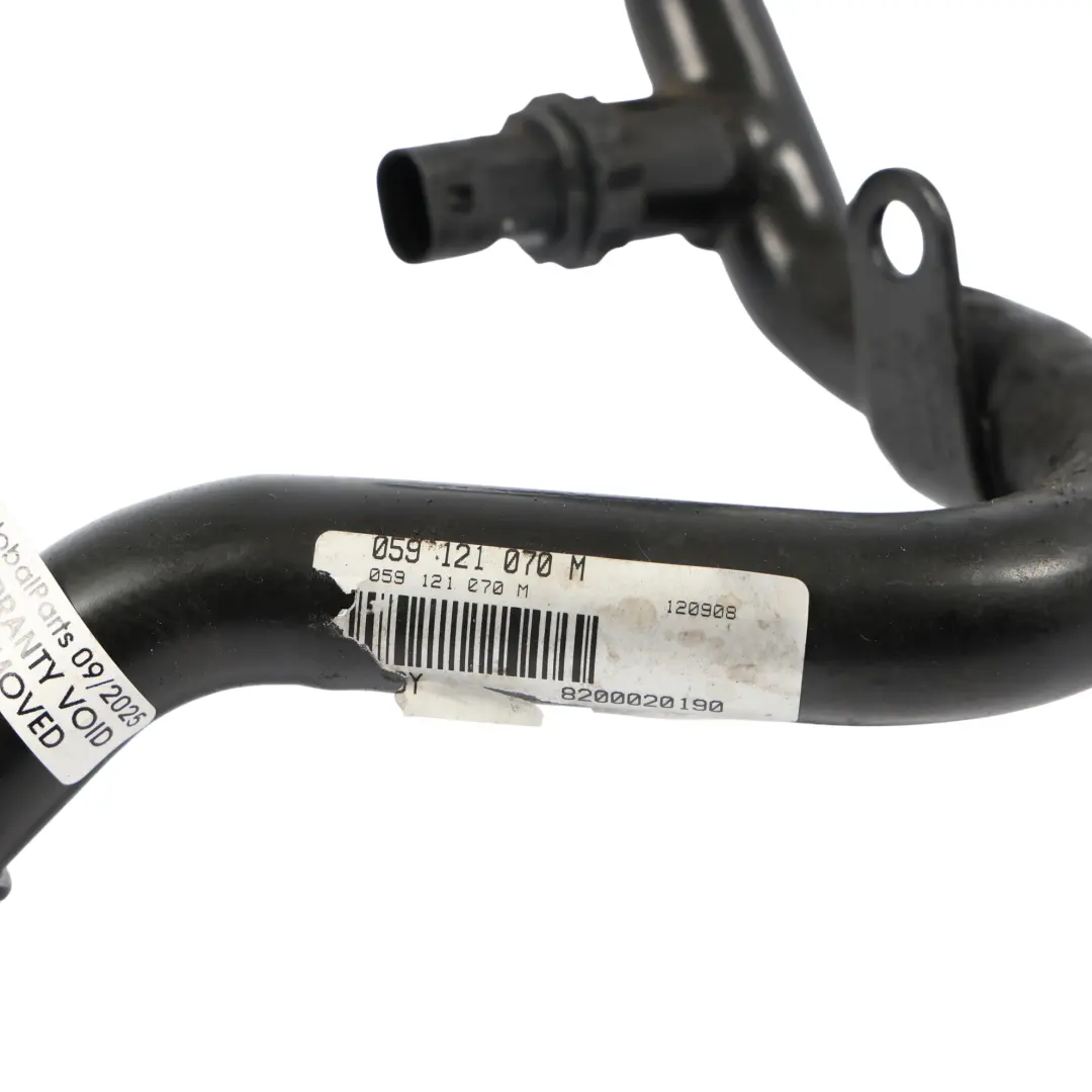 Audi A5 8T Water Hose Cooling Coolant Radiator Pipe Line 2.7 TDI 059121070M - SKU 059121065BK - Part number 059121065BK