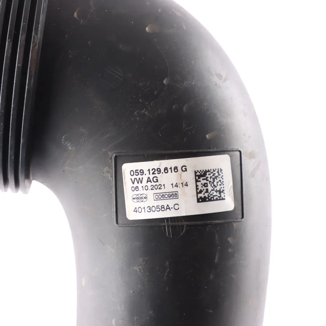 4M Aria Di Ingresso Tubo Tubo Flessibile Linea Tubo per Audi Q7 con numero di parte 059129616G Audi Q7 4M Aria Di Ingresso Tubo Tubo Flessibile Linea Tubo - SKU 059129616G - Numero di parte 059129616G