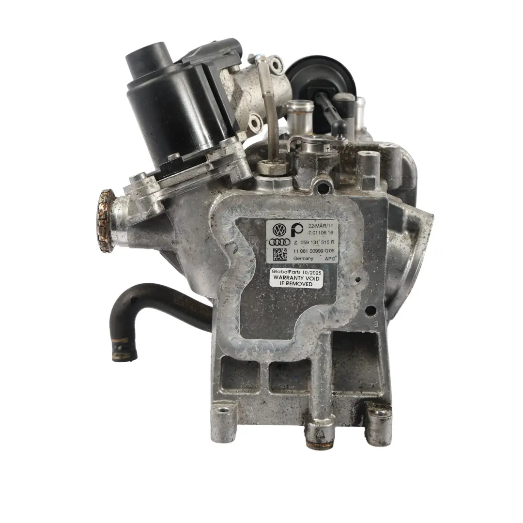 Audi A6 C6 EGR Valve Exhaust Cooler Diesel Engine 2.7 3.0 TDI - SKU 059131515R - Part number 059131515R