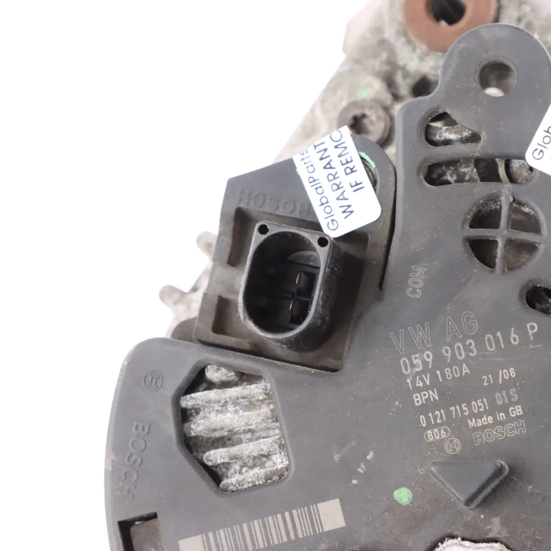 Audi Q7 4L Alternator Generator Engine 3.0 TDI Diesel - SKU 059903016P - Part number 059903016P