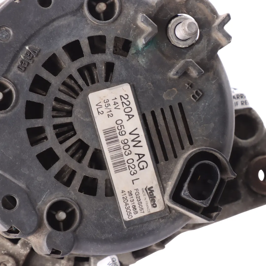 Porsche Cayenne 92A Alternator Generator 14V 220A 3.0 TDI Diesel - SKU 059903023L - Part number 059903023L