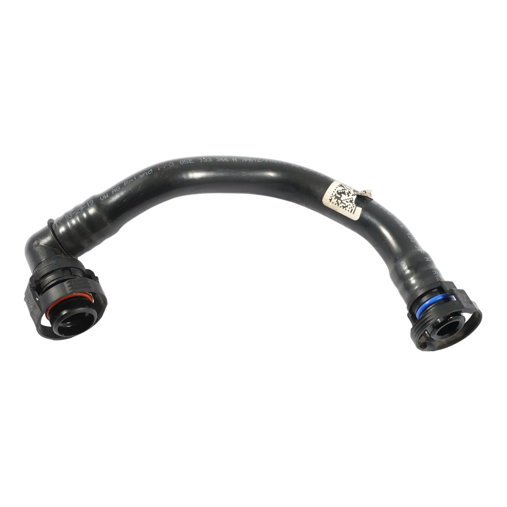 Volkswagen Golf Mk7 Air Inlet Intake Hose Line Connect Pipe 1.5 TSI 05E133366N