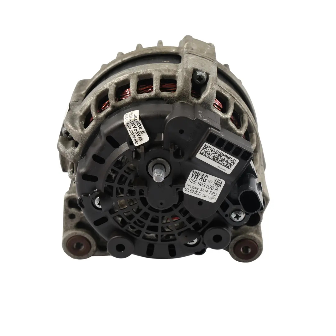 Volkswagen Golf Mk7 Audi A3 8V Alternatore 14V 140A 1.5 TSI - SKU 05E903026B - Numero di parte 05E903026B