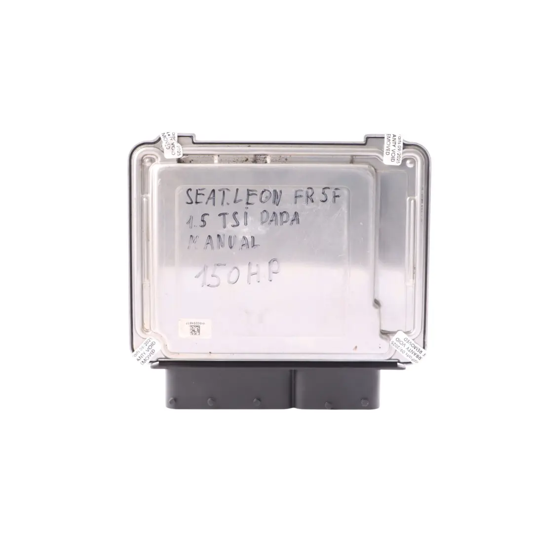 Seat Leon FR 5F Mk3 1.5 TSI DADA 150HP Engine Control ECU Kit Manual - SKU 05E907309-1 - Part number 05E907309